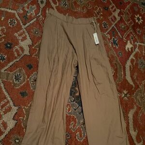 Black crane NWT Tan Pants